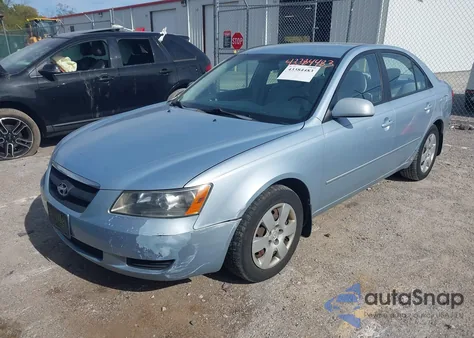 2008 Hyundai Sonata Gls z USA, uszkodzony, nr VIN 5NPET46CX8H357481